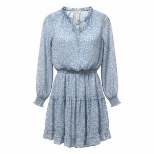 Jessica Simpson Blue Floral Mini Dress